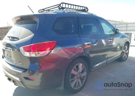 2014 Nissan Pathfinder Platinum из США, поврежденный, VIN 5N1AR2MNXEC686951